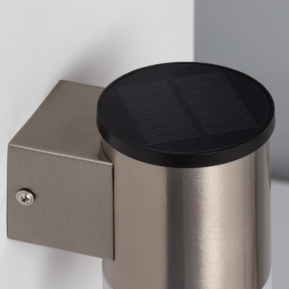 Aplique de Pared Exterior Solar LED de Aluminio Bekitro