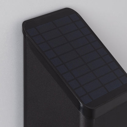 Aplique de Pared Exterior Solar LED de Aluminio con Detector de Movimiento Radar Namib
