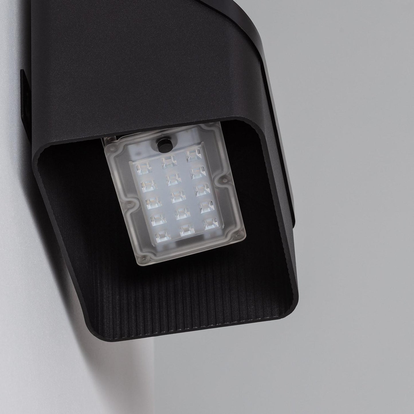 Aplique de Pared Exterior Solar LED de Aluminio con Detector de Movimiento Radar Namib