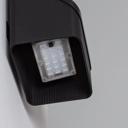 Aplique de Pared Exterior Solar LED de Aluminio con Detector de Movimiento Radar Namib