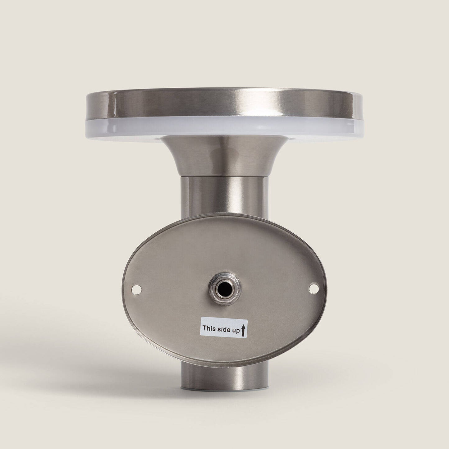 Aplique de Pared Exterior Solar LED Helios Acero Inoxidable con Detector de Movimiento PIR