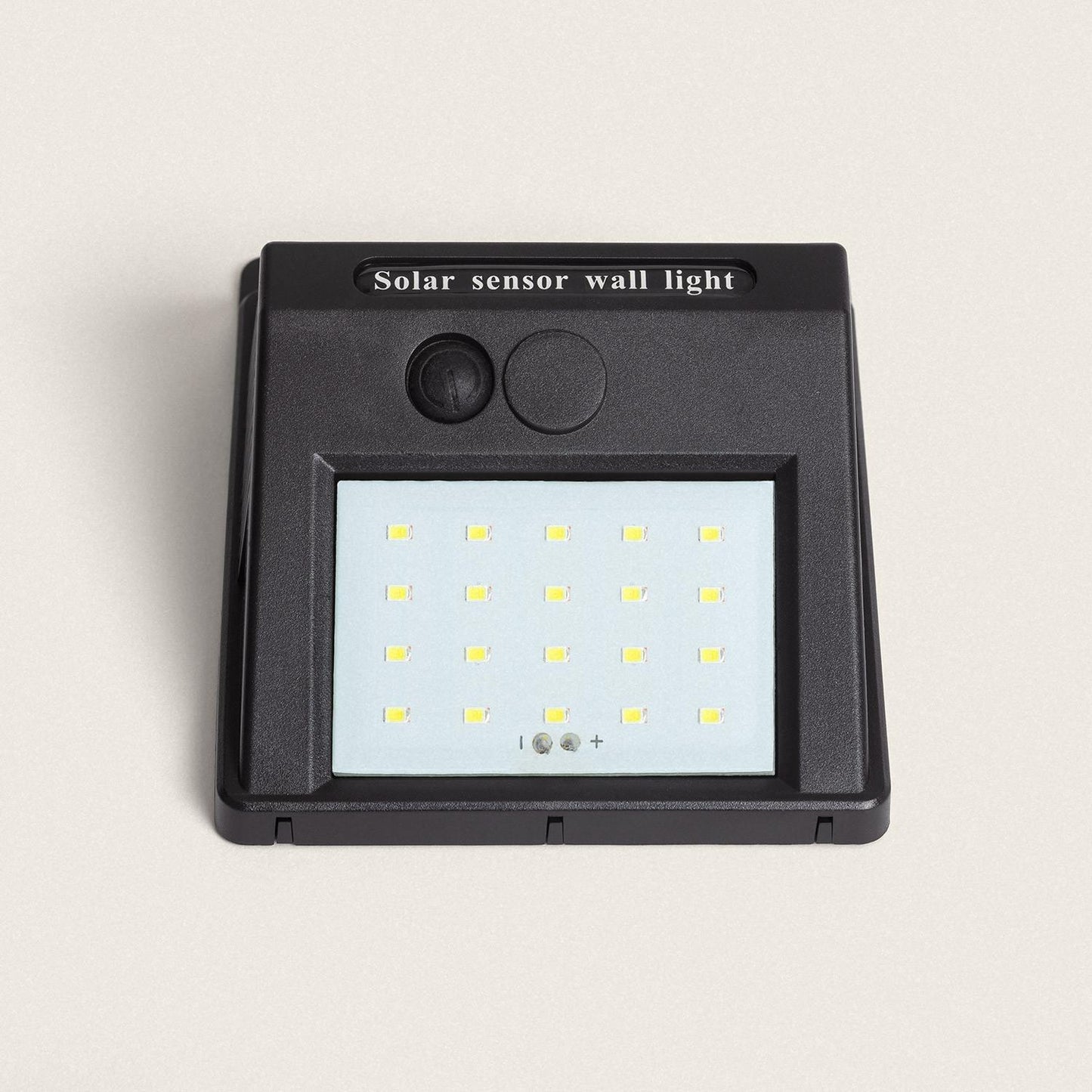 Aplique de Pared Exterior Solar LED IP65 Encendido Crepuscular