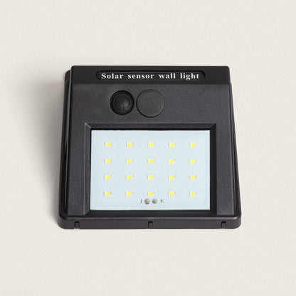Aplique de Pared Exterior Solar LED IP65 Encendido Crepuscular