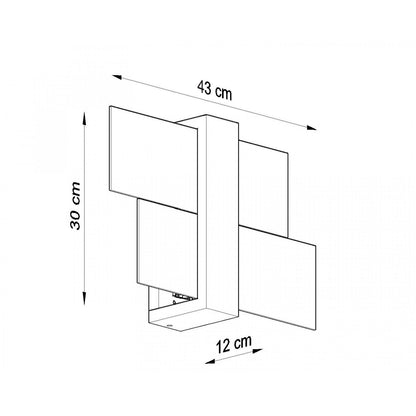 Aplique de Pared Feniks 1 SOLLUX