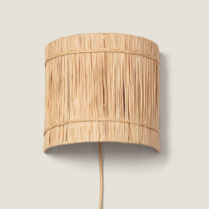 Aplique de Pared Fibras Naturales Bardo