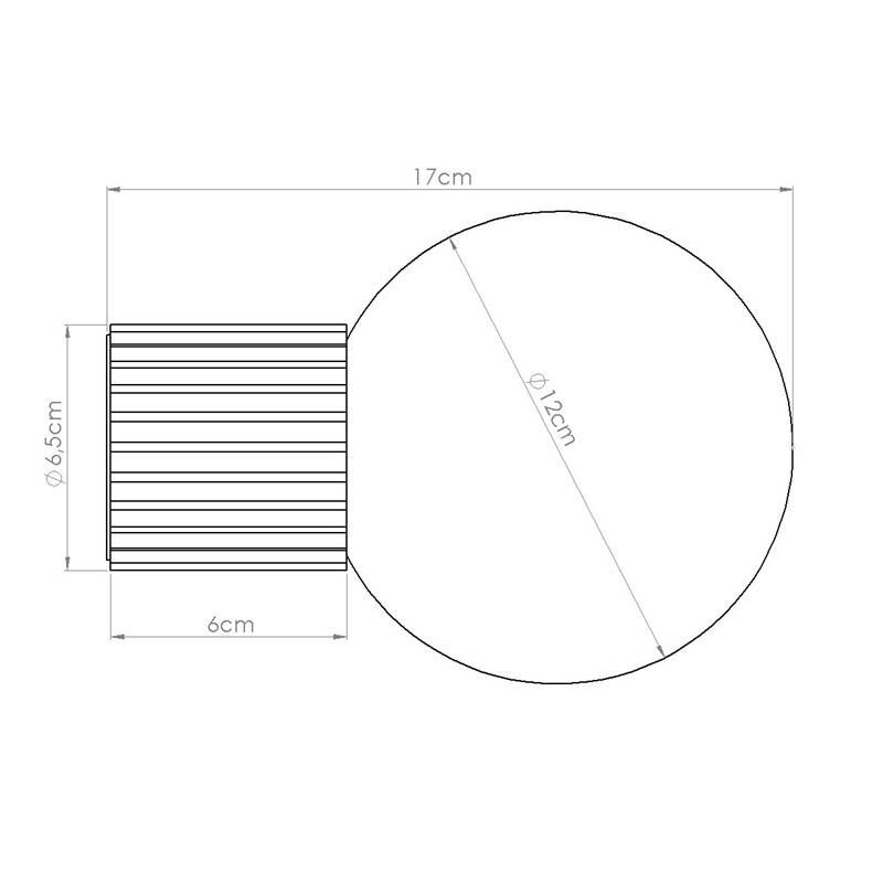 Aplique de Pared Halo SOLLUX