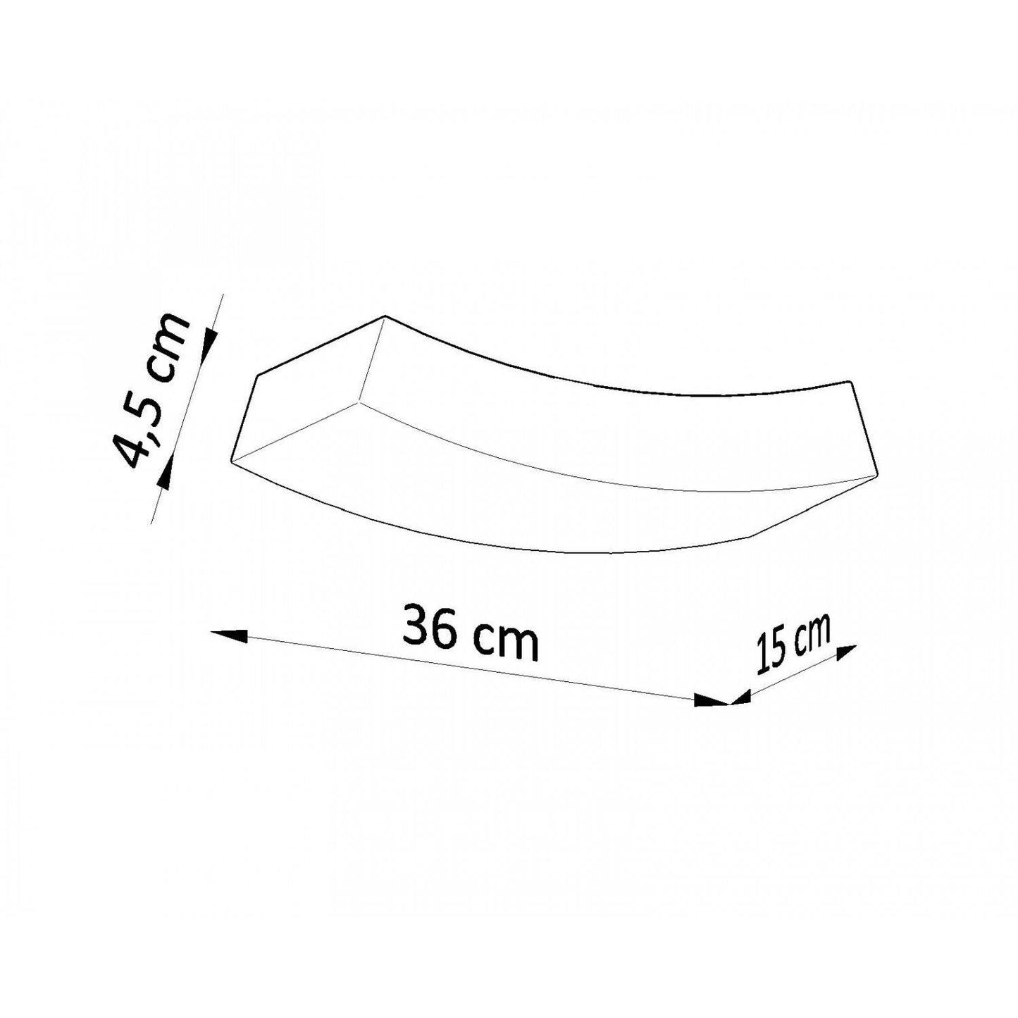 Aplique de Pared Hattor SOLLUX