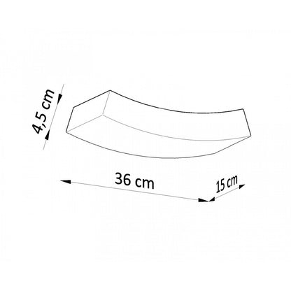Aplique de Pared Hattor SOLLUX