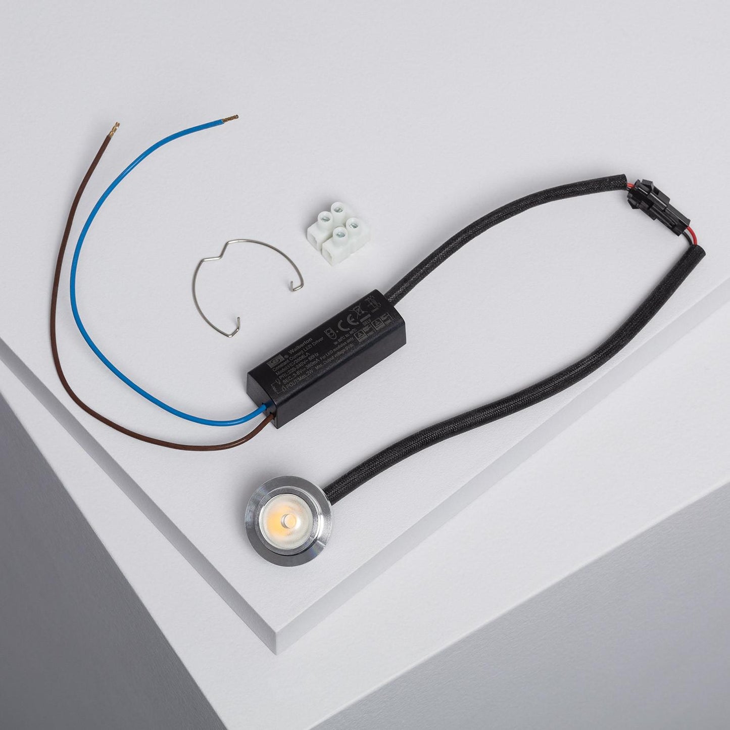 Aplique de Pared Integración Escayola/Pladur LED 2W Corte 103x100 mm