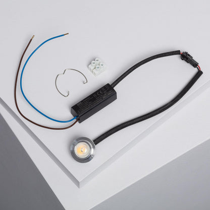 Aplique de Pared Integración Escayola/Pladur LED 2W Corte 103x100 mm