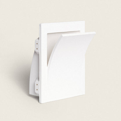 Aplique de Pared Integración Escayola/Pladur para Bombilla E14 Corte 313x253 mm