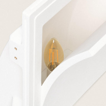 Aplique de Pared Integración Escayola/Pladur para Bombilla E14 Corte 313x253 mm