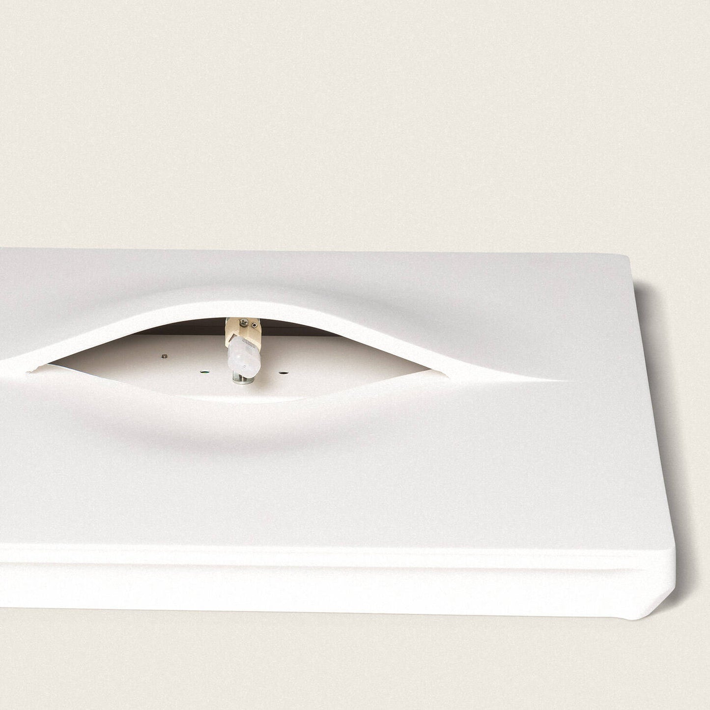 Aplique de Pared Integración Escayola/Pladur para Bombilla LED G9 Corte 403x403 mm