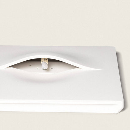 Aplique de Pared Integración Escayola/Pladur para Bombilla LED G9 Corte 403x403 mm