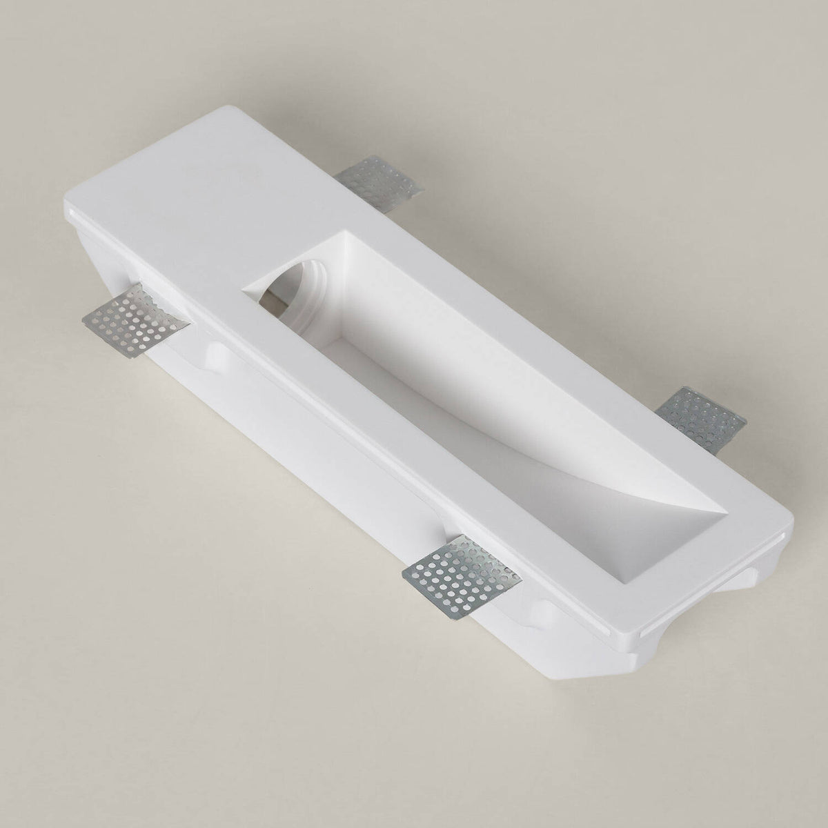 Aplique de Pared Integración Escayola/Pladur para Bombilla LED GU10 / GU5.3 Corte 353x103 mm