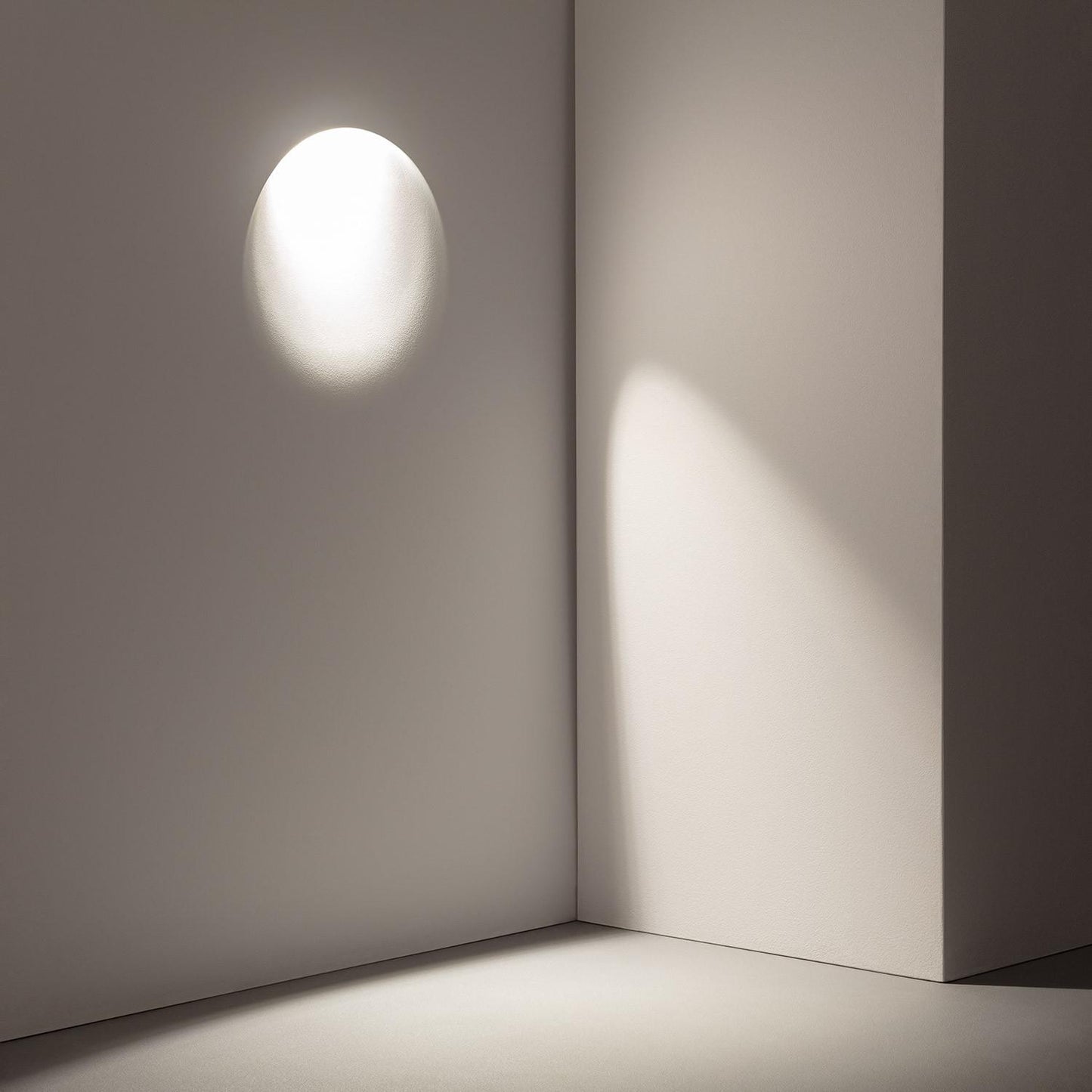 Aplique de Pared Integración Escayola/Pladur para Bombilla LED GU10 / GU5.3 Corte 353x293 mm