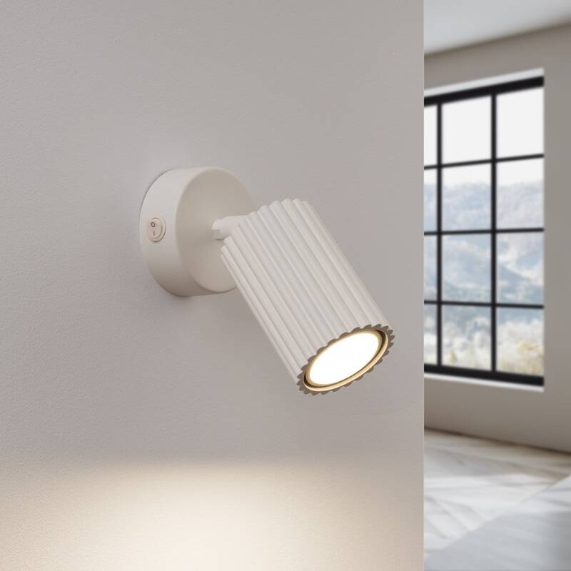 Aplique de Pared Karbon con Interruptor SOLLUX
