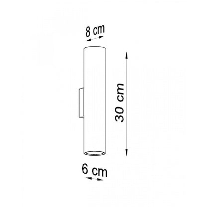 Aplique de Pared Lagos Metal SOLLUX