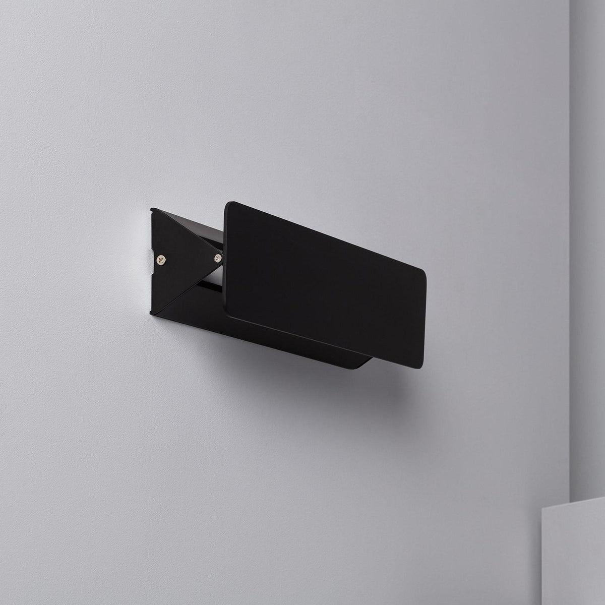 Aplique de Pared LED 10W de Aluminio Lars Negro