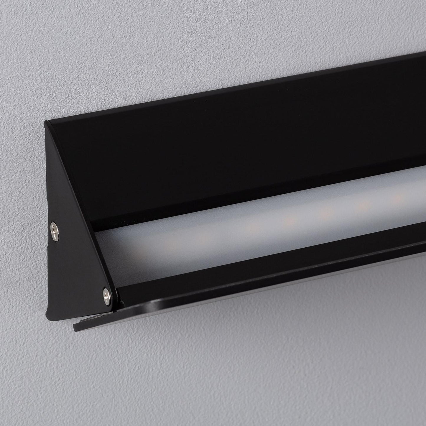 Aplique de Pared LED 10W de Aluminio Lars Negro