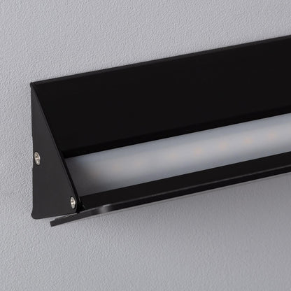 Aplique de Pared LED 10W de Aluminio Lars Negro