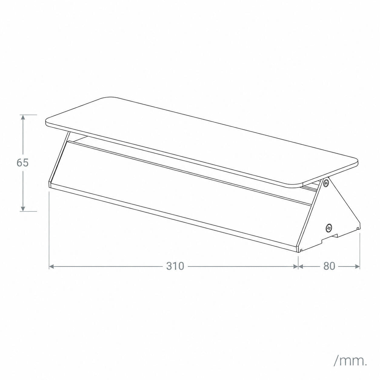 Aplique de Pared LED 10W de Aluminio Temis Blanco