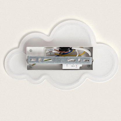 Aplique de Pared LED 10W Metal Infantil Cloudy