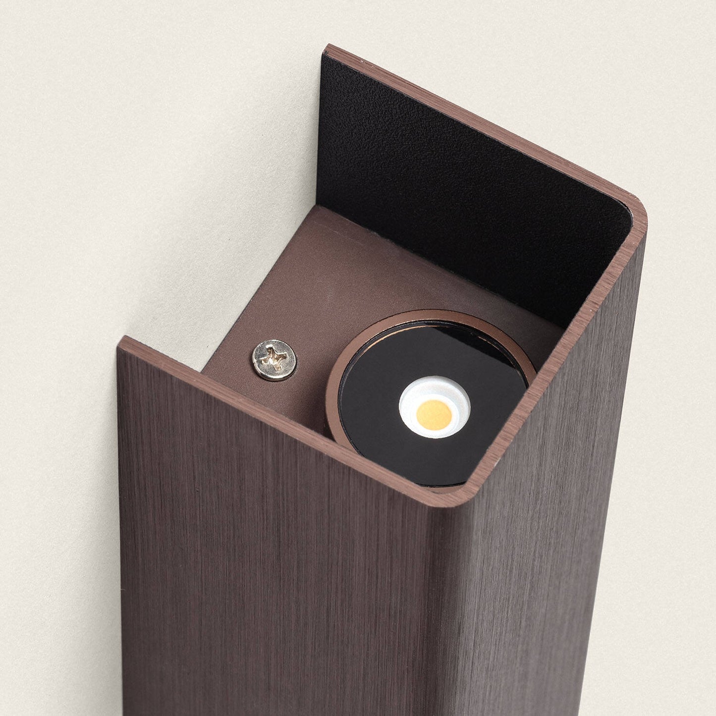 Aplique de Pared LED 12W Aluminio Columbus S