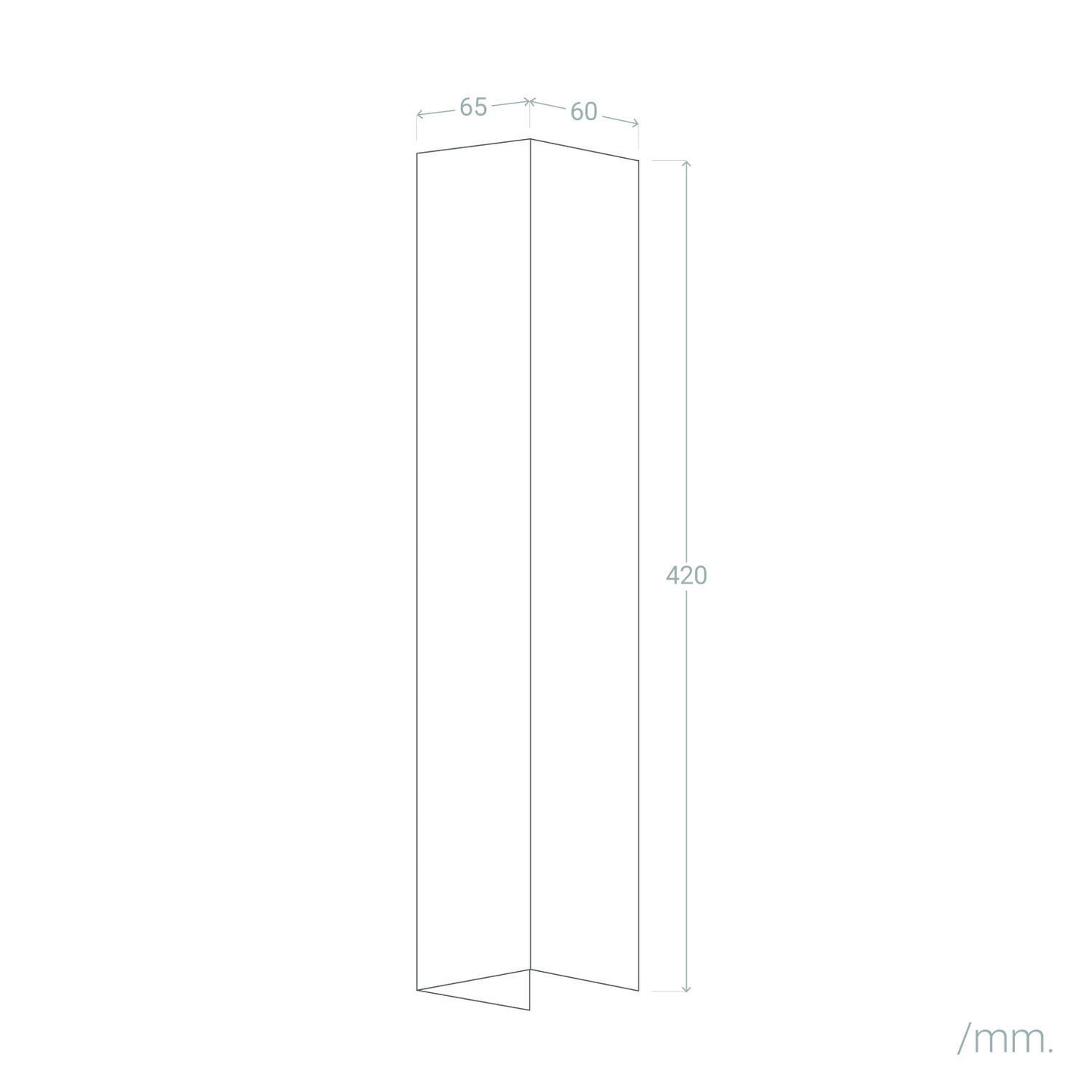 Aplique de Pared LED 12W Metal Columbus L