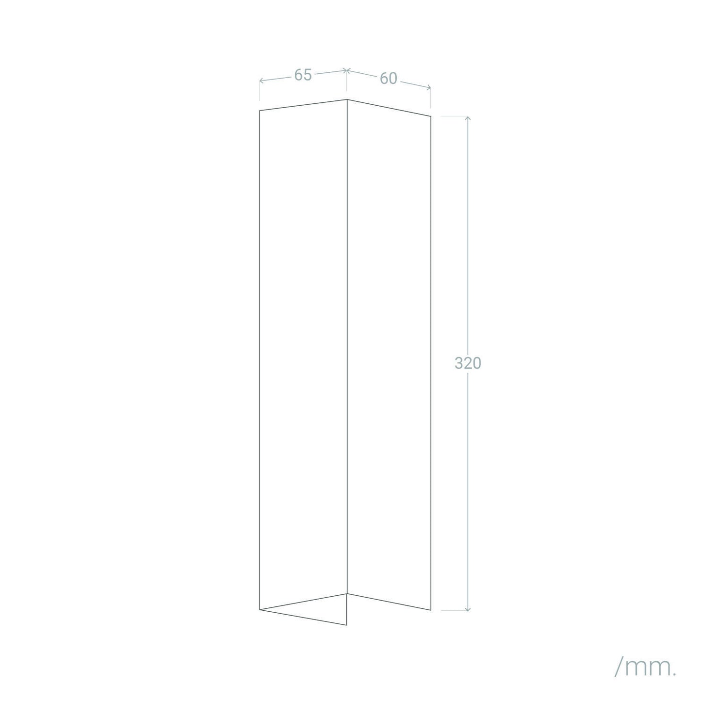 Aplique de Pared LED 12W Metal Columbus M