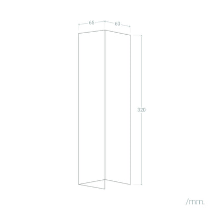 Aplique de Pared LED 12W Metal Columbus M