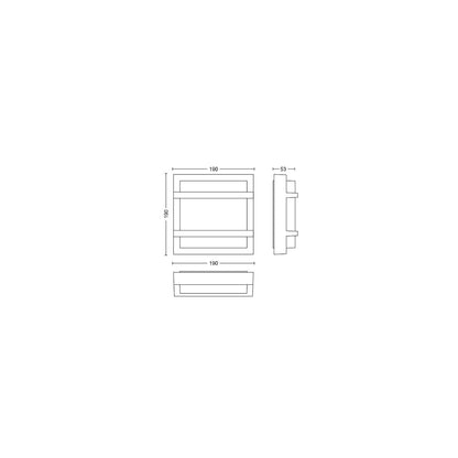 Aplique de Pared LED 12W PHILIPS Petronia
