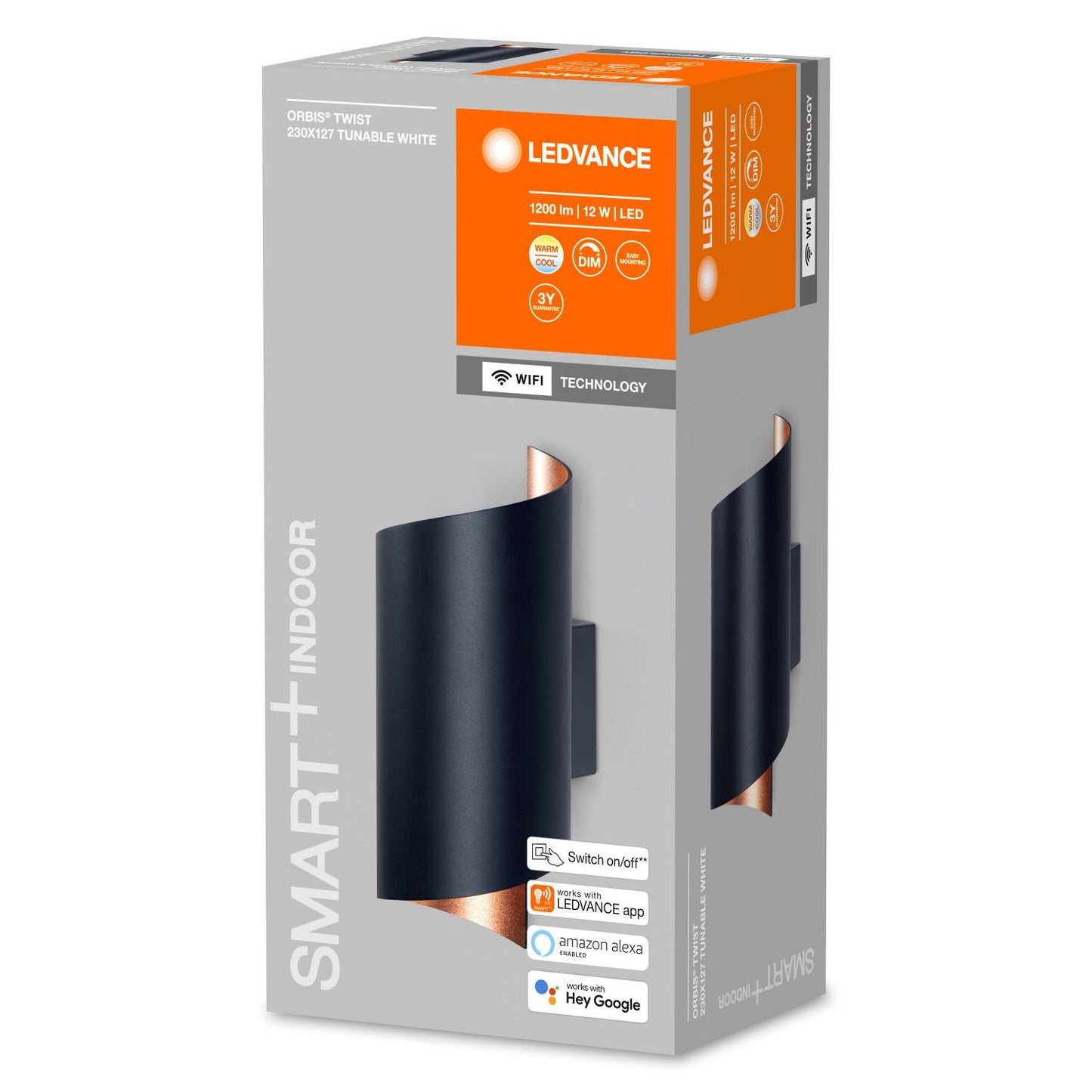 Aplique de Pared LED 12W Smart+ WiFi ORBIS Twist LEDVANCE 4058075574151