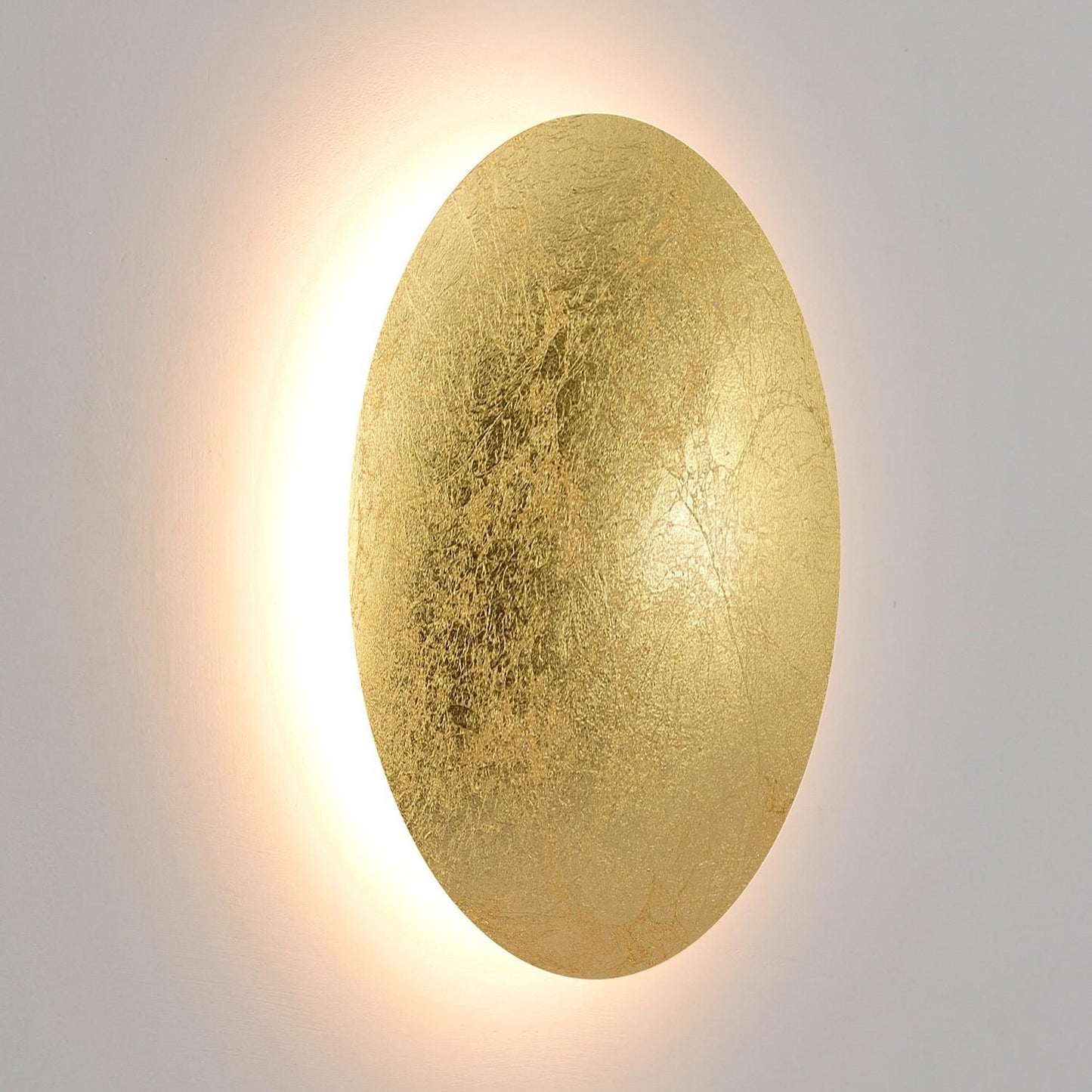 Aplique de Pared LED 18W de Aluminio Iris Dorado