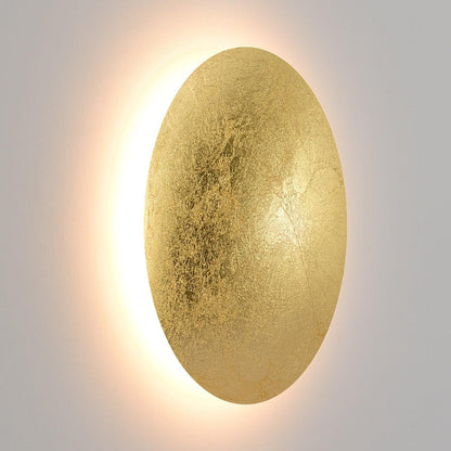 Aplique de Pared LED 18W de Aluminio Iris Dorado