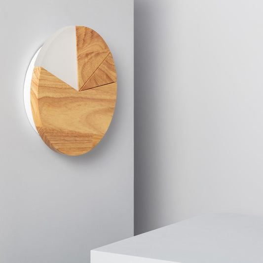 Aplique de Pared LED 18W de Madera Farmaajo