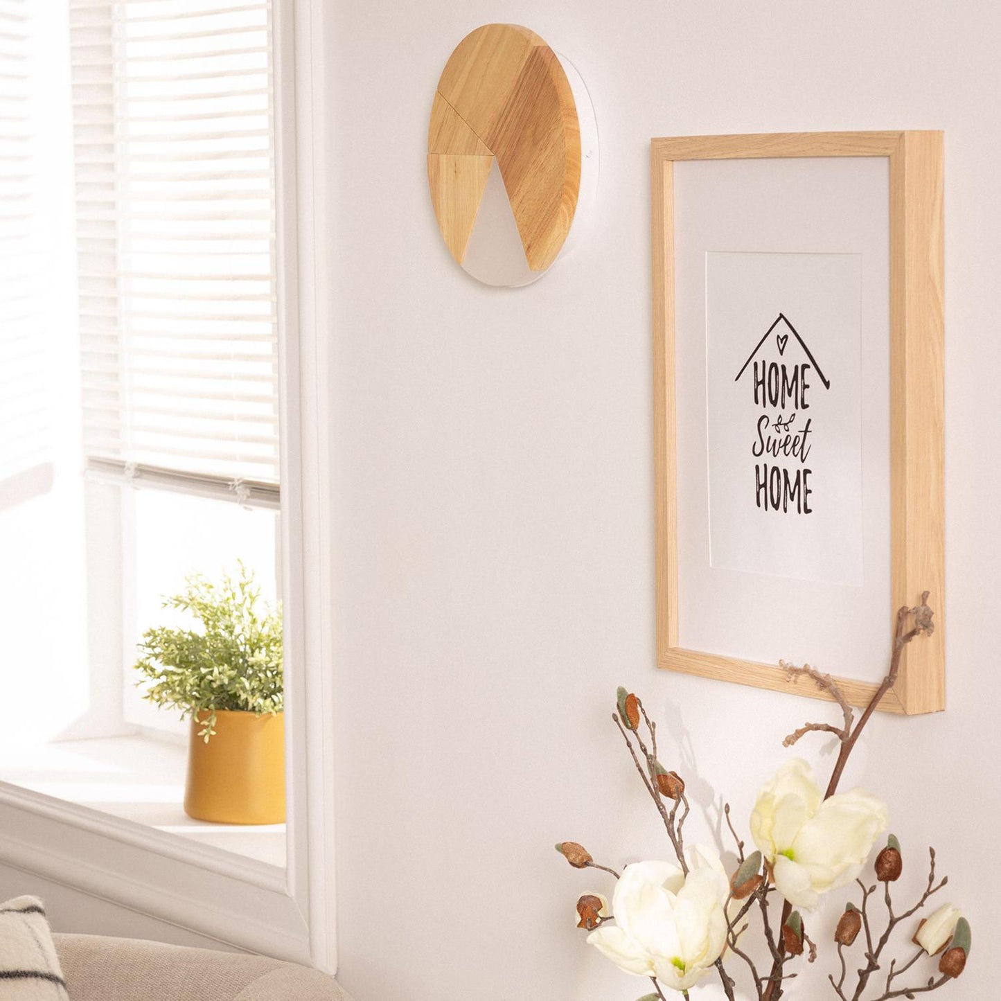 Aplique de Pared LED 18W de Madera Farmaajo