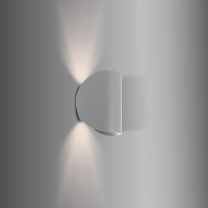 Aplique de Pared LED 6w de Aluminio Iluminación Doble Cara Gaia Gris