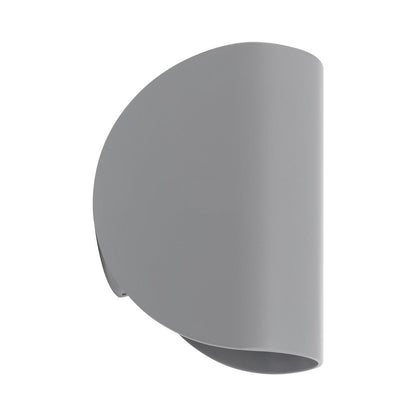 Aplique de Pared LED 6w de Aluminio Iluminación Doble Cara Gaia Gris