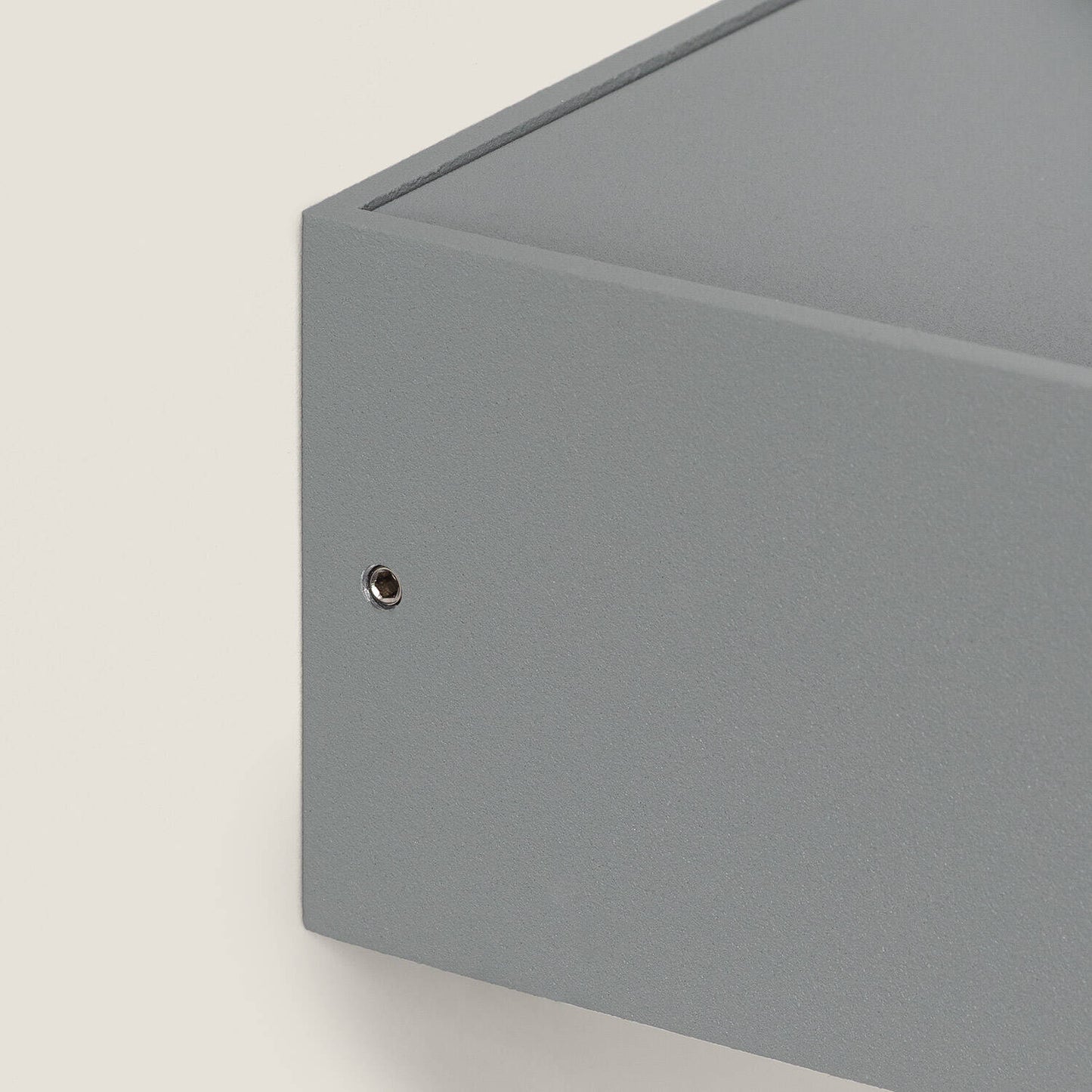 Aplique de Pared LED 6W de Aluminio Iluminación Doble Cara Lico Gris Claro