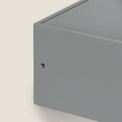 Aplique de Pared LED 6W de Aluminio Iluminación Doble Cara Lico Gris Claro