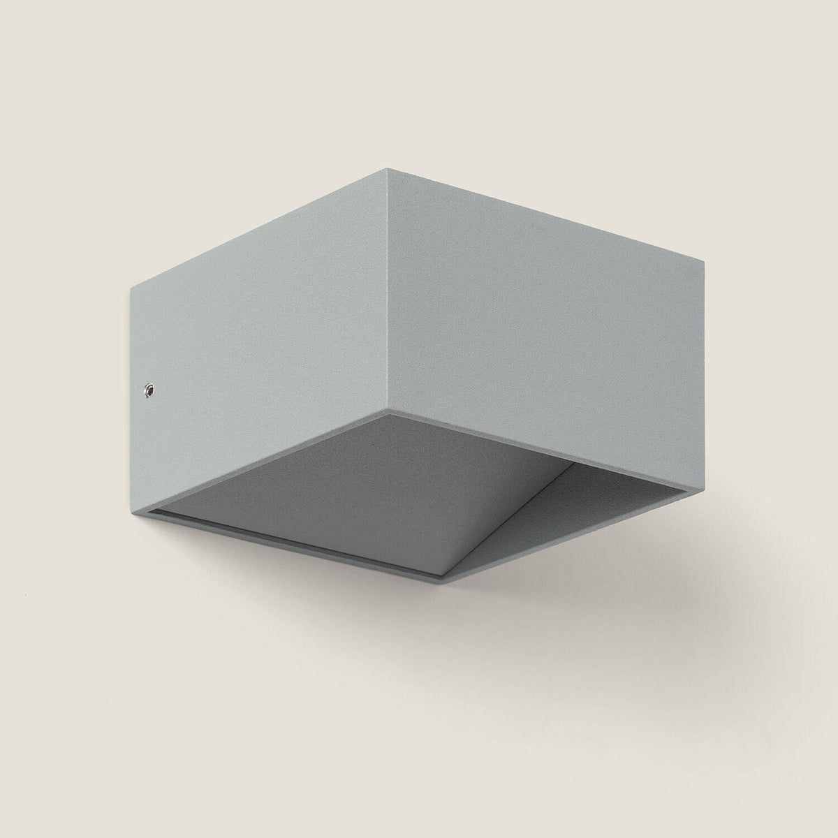 Aplique de Pared LED 6W de Aluminio Iluminación Doble Cara Lico Gris Claro