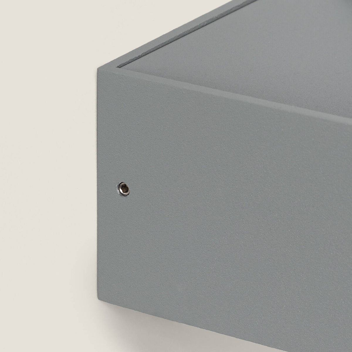 Aplique de Pared LED 6W de Aluminio Iluminación Doble Cara Lico Gris Claro