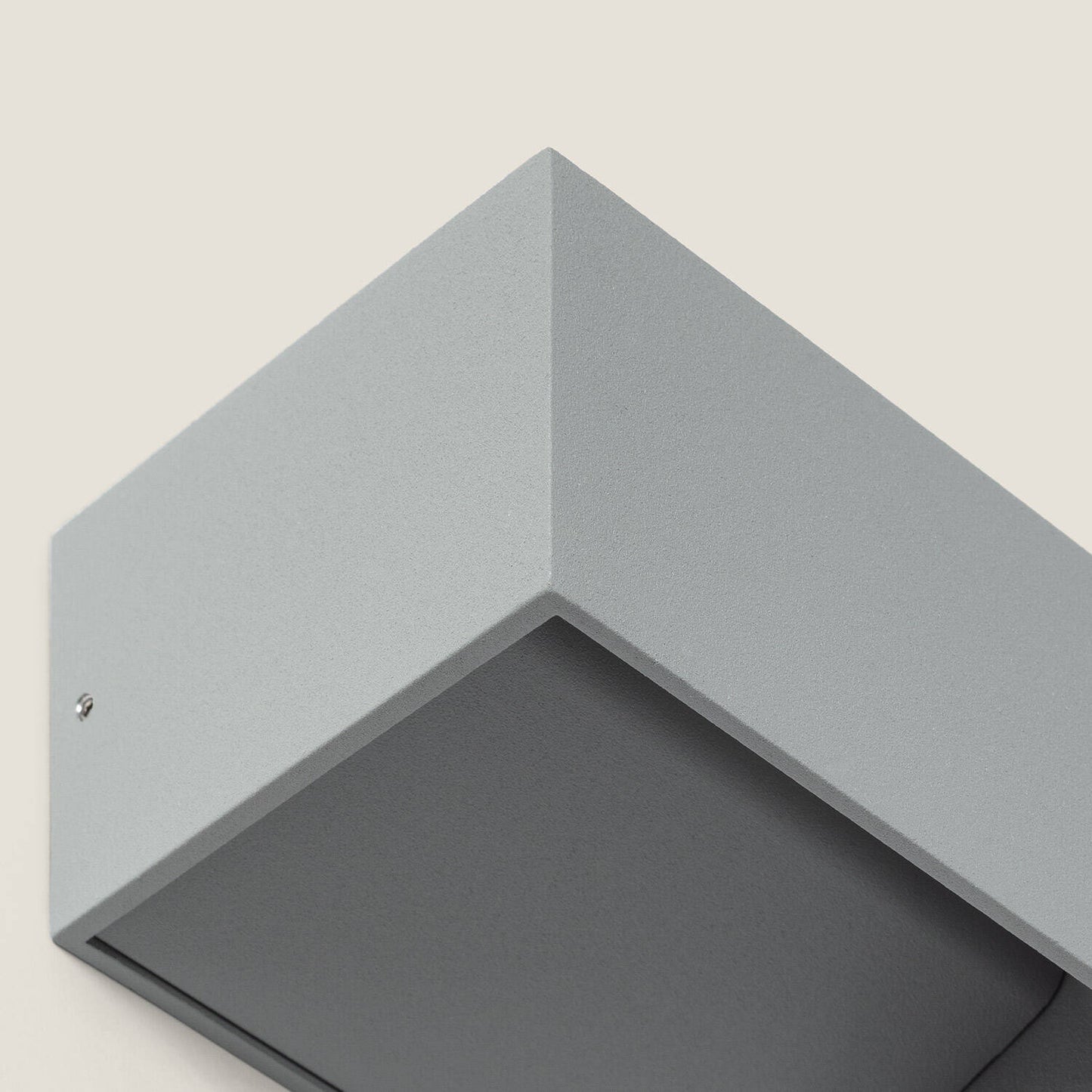 Aplique de Pared LED 6W de Aluminio Iluminación Doble Cara Lico Gris Claro