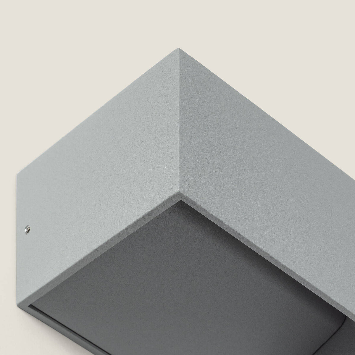 Aplique de Pared LED 6W de Aluminio Iluminación Doble Cara Lico Gris Claro