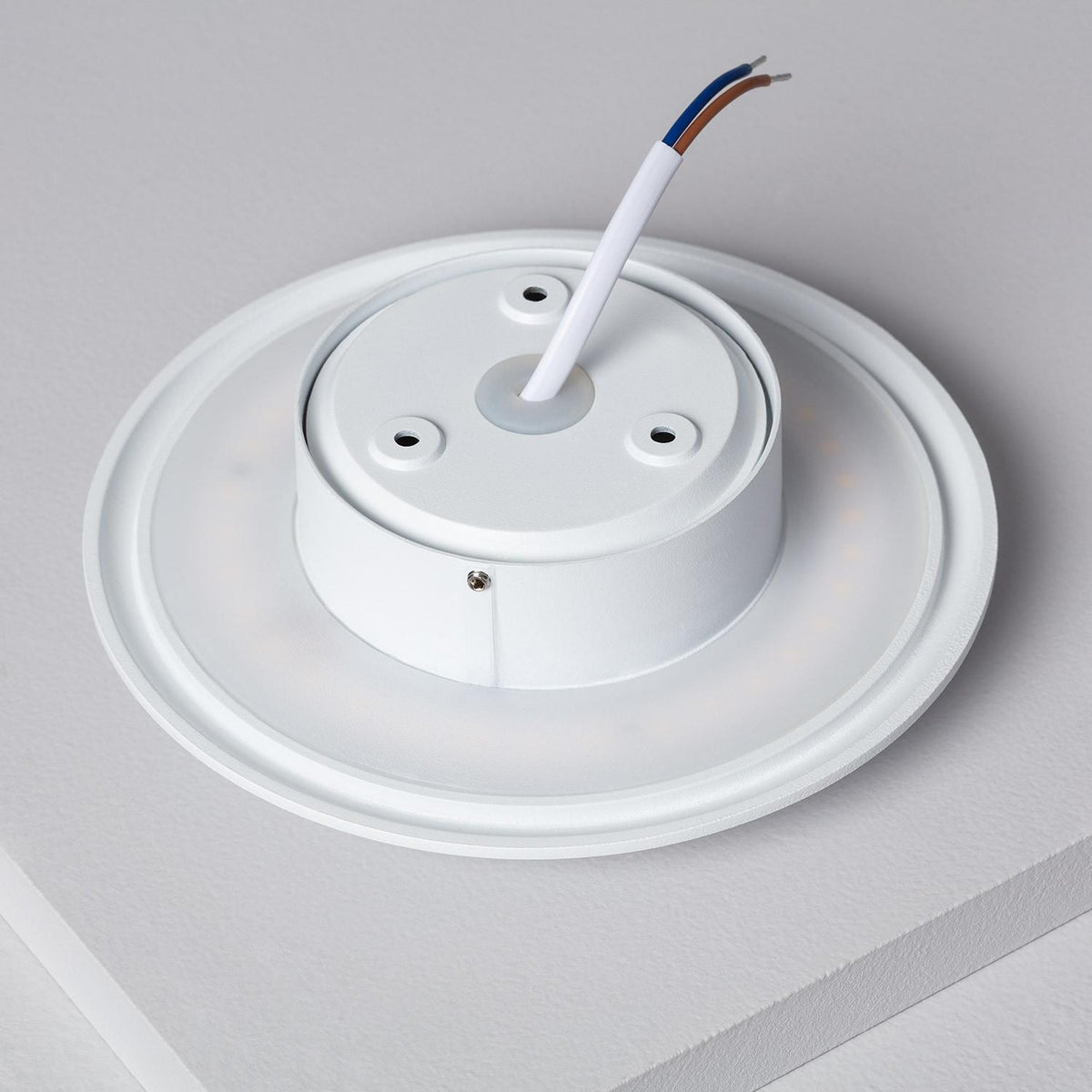 Aplique de Pared LED 6W de Aluminio Iris Blanco