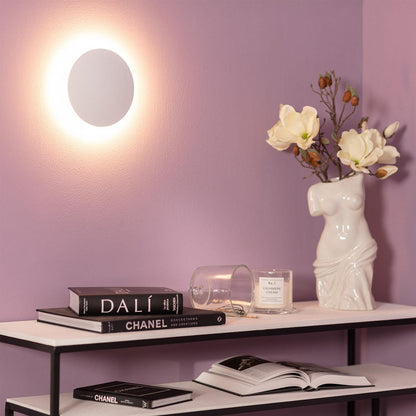 Aplique de Pared LED 6W de Aluminio Iris Blanco