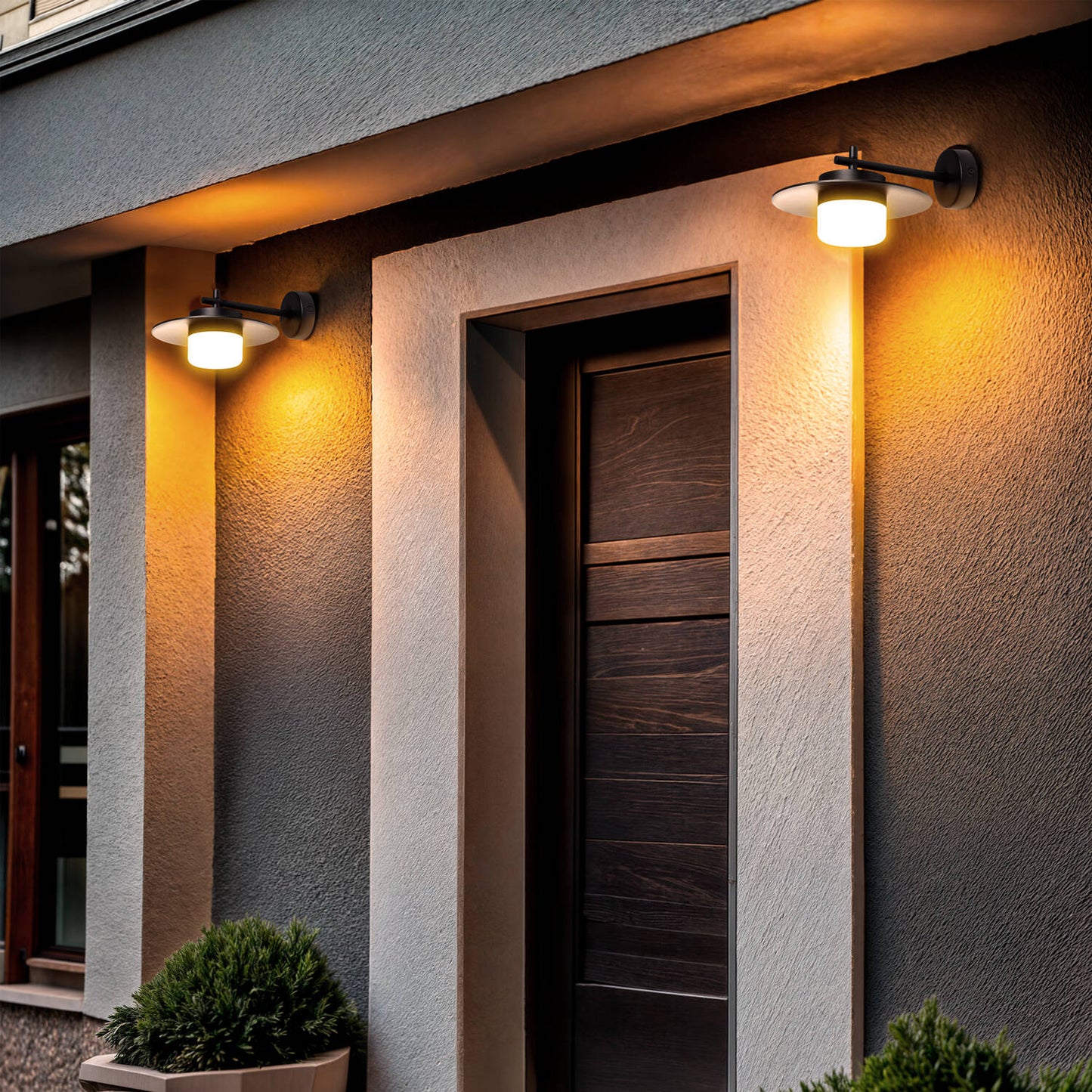 Aplique de Pared LED 6W Exterior Aluminio Kaepp