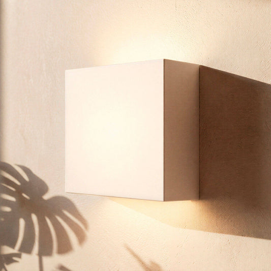 Aplique de Pared LED 7W Yeso Iluminación Doble Cara Esmeralda