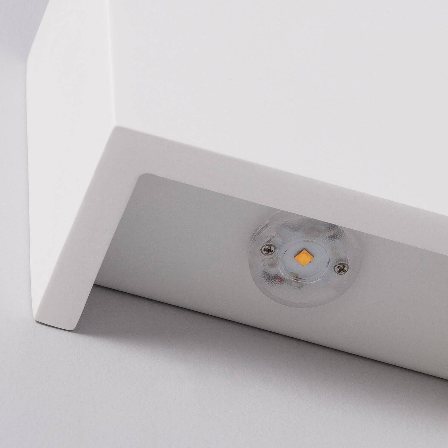 Aplique de Pared LED 7W Yeso Iluminación Doble Cara Esmeralda